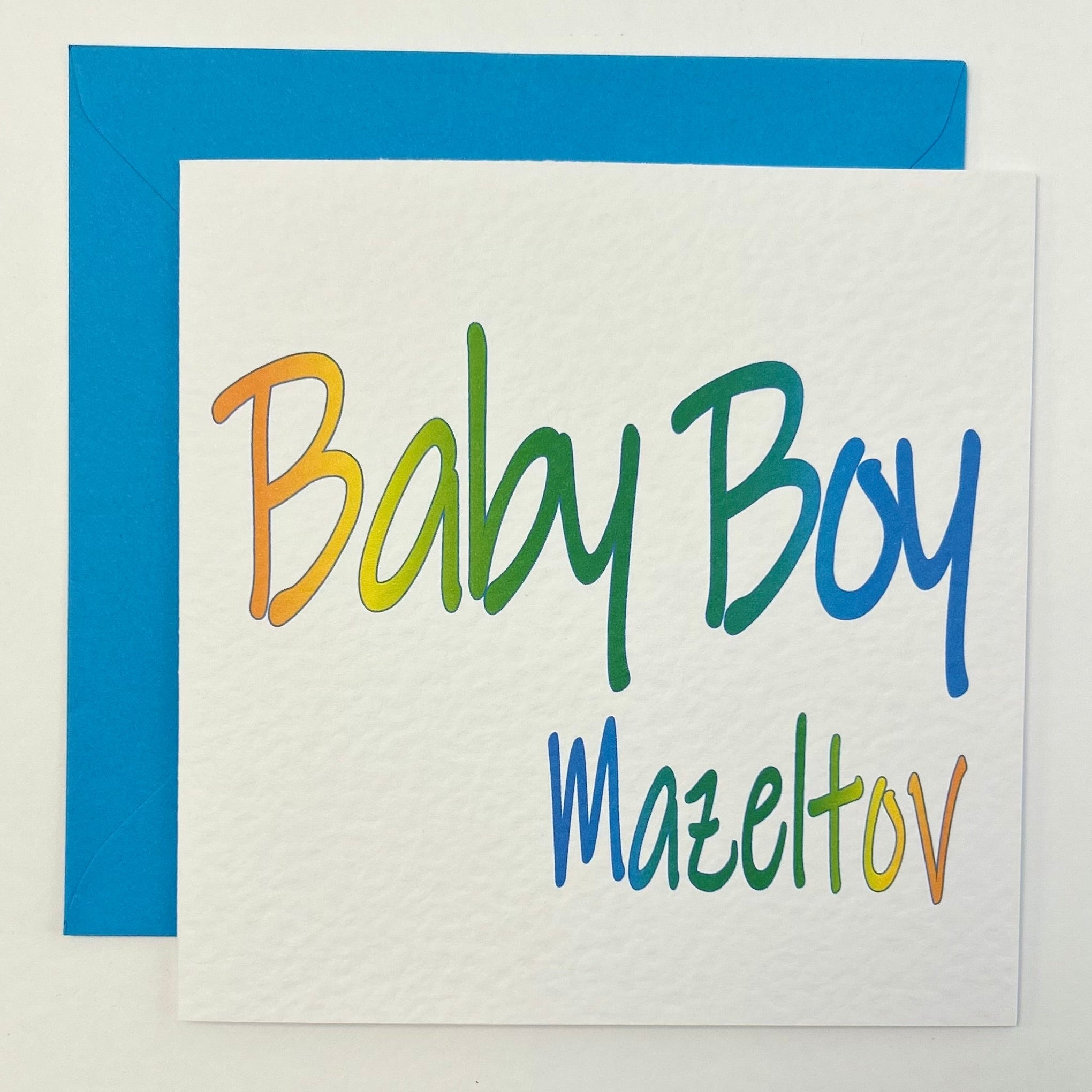 Baby Boy Mazel Tov