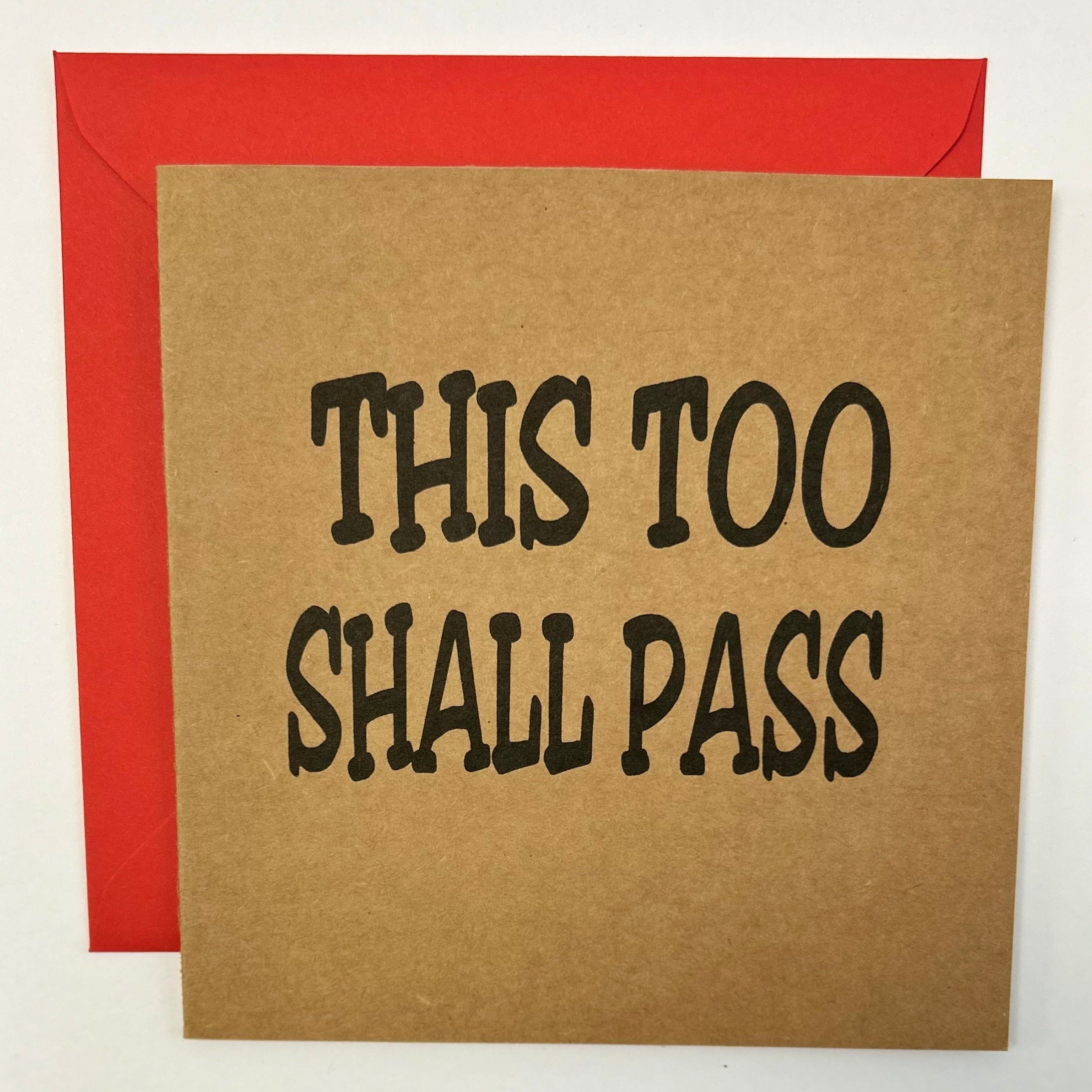 This too shall pass