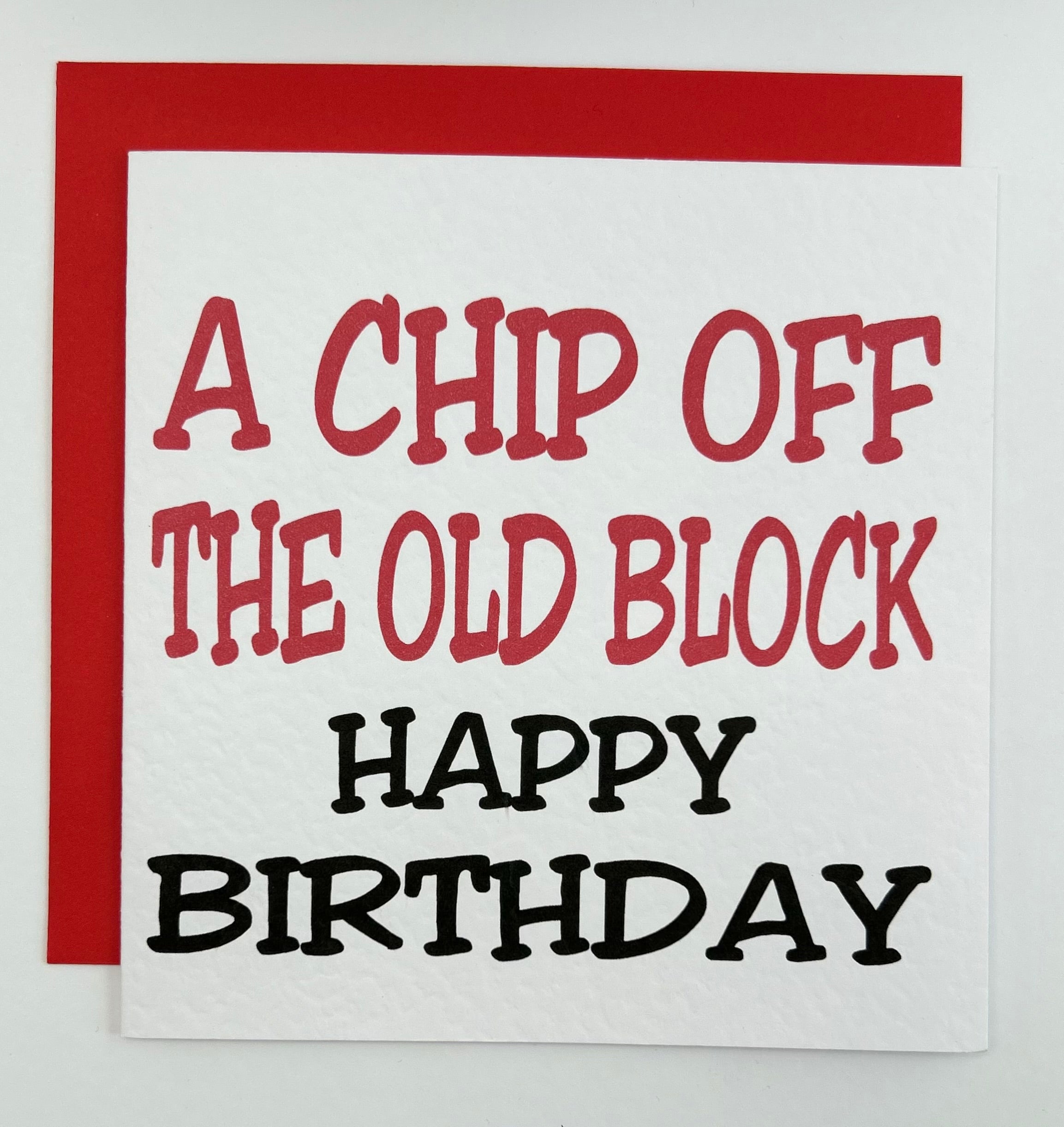 A chip off the old block