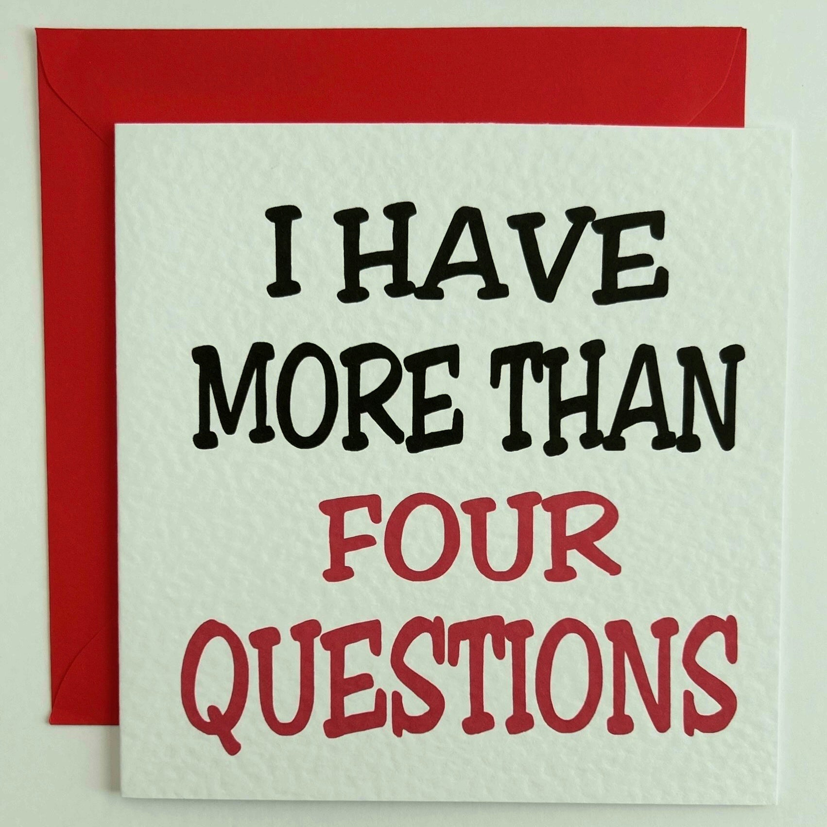 Passover -  I have more then four questions