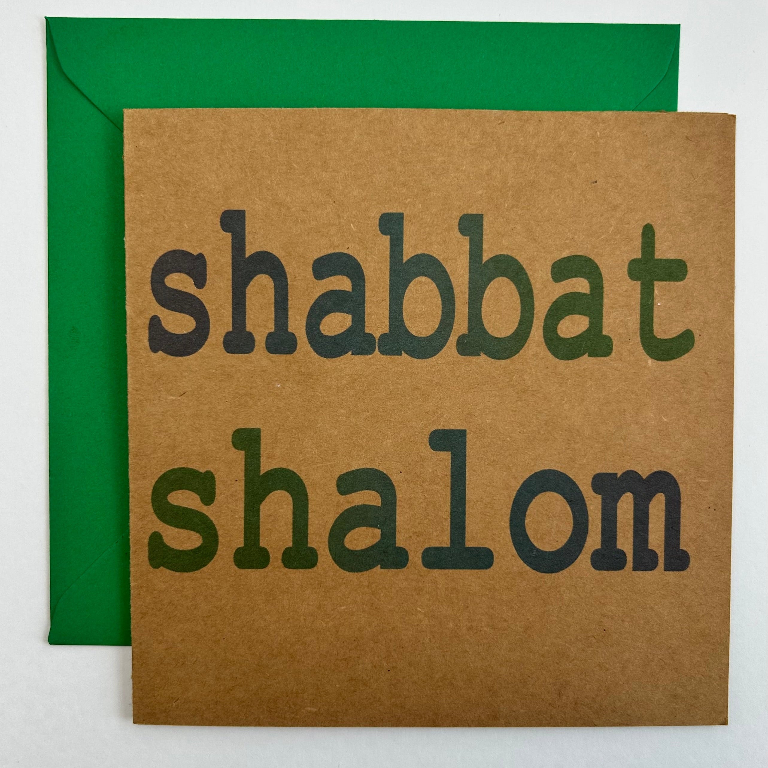 Shabbat shalom