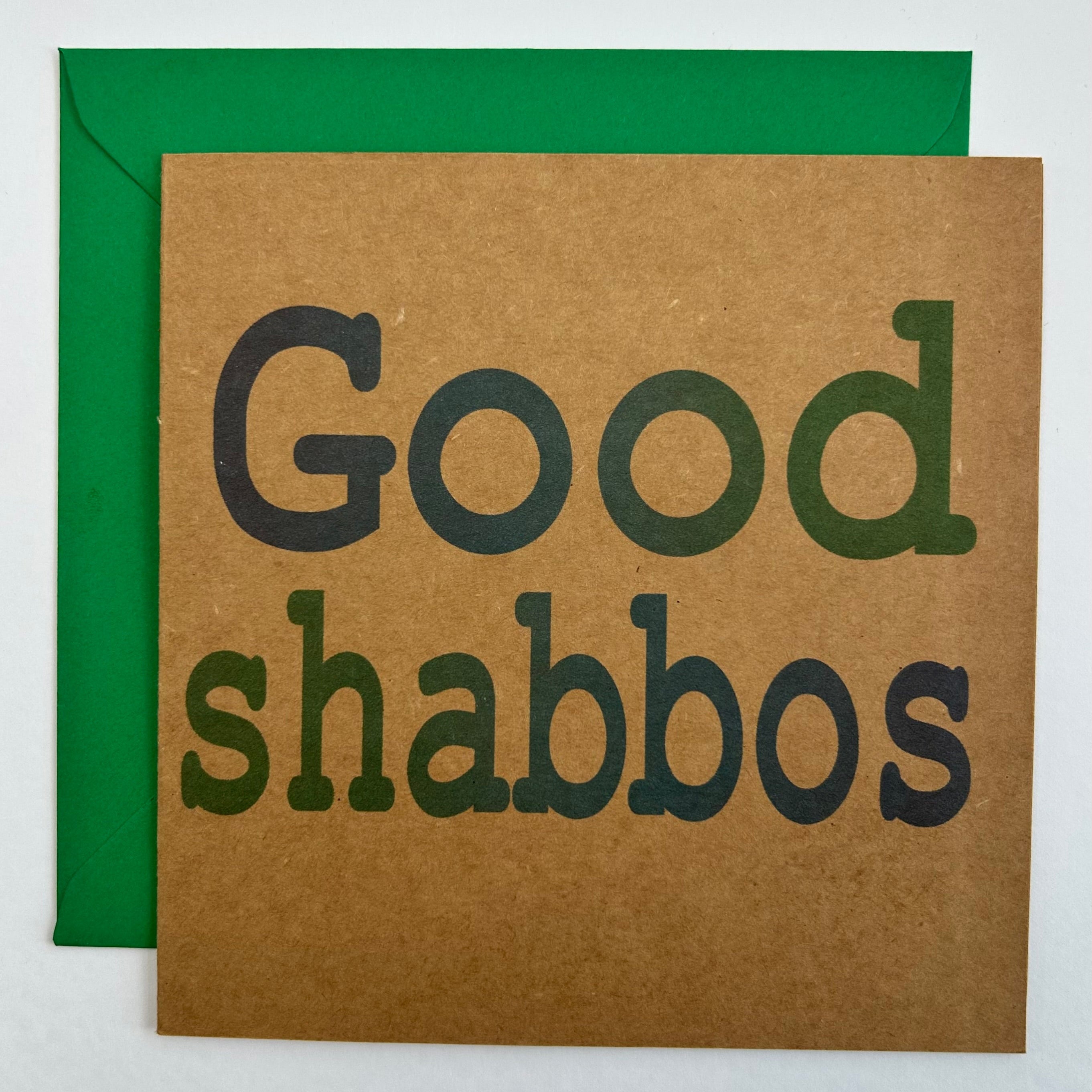 Good Shabbos