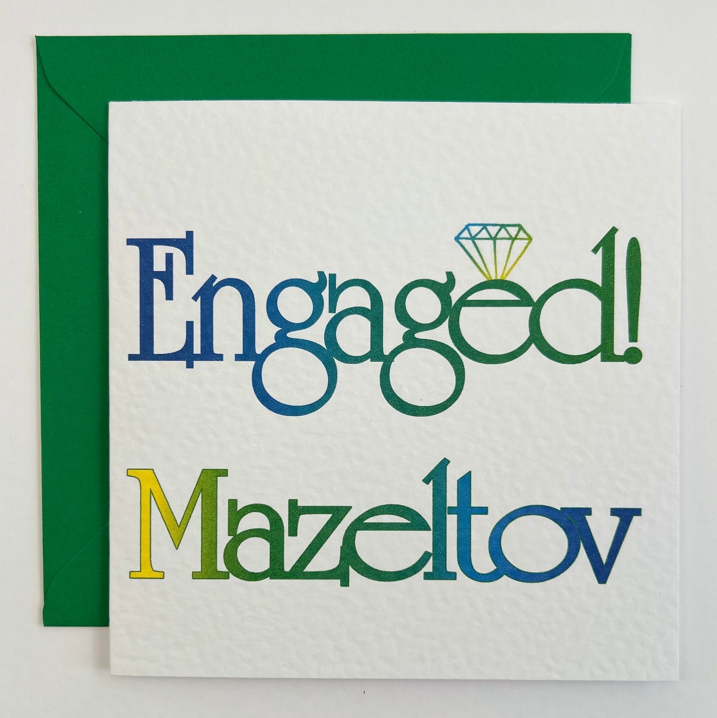 Engaged! Mazeltov