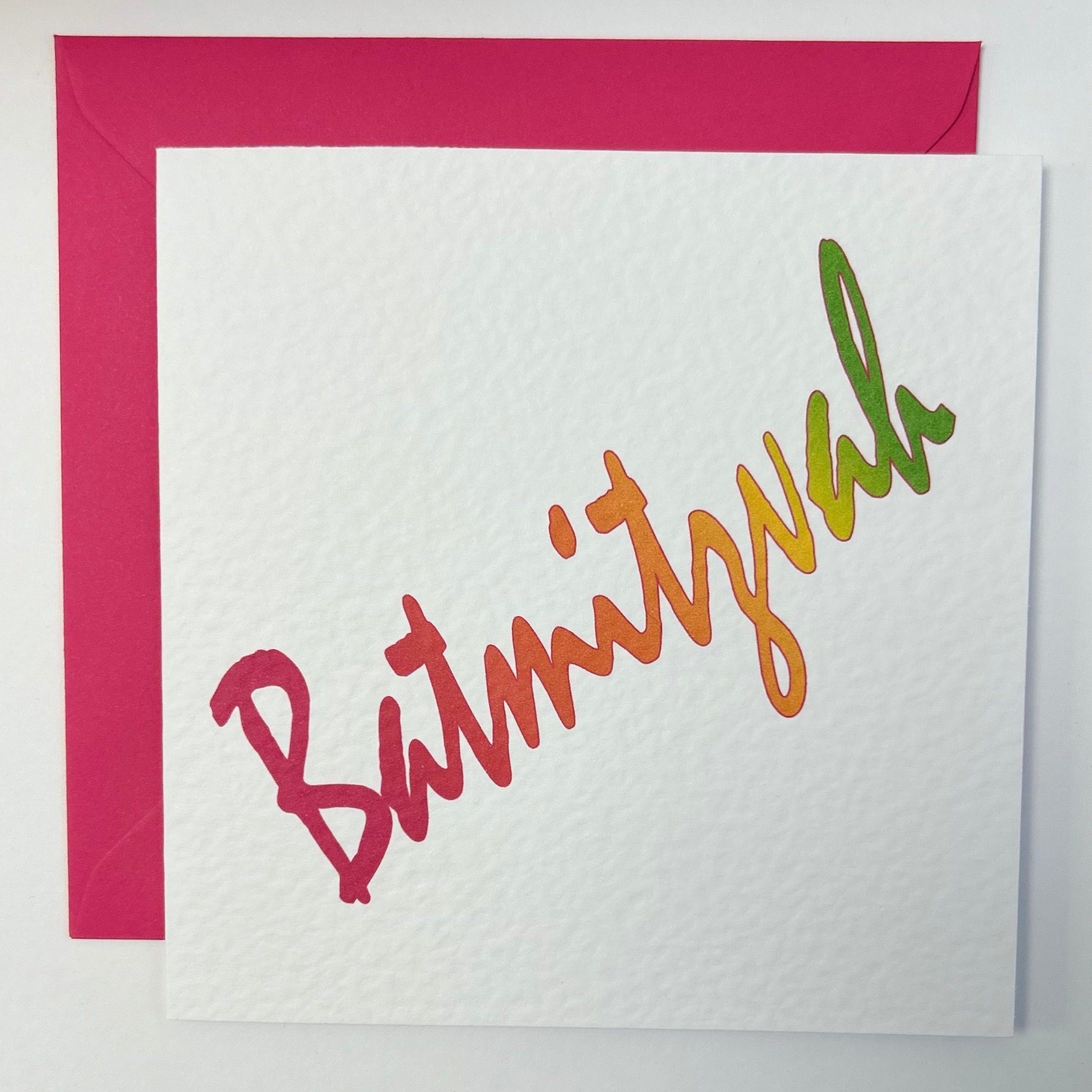 106 Bat Mitzvah Handwriting