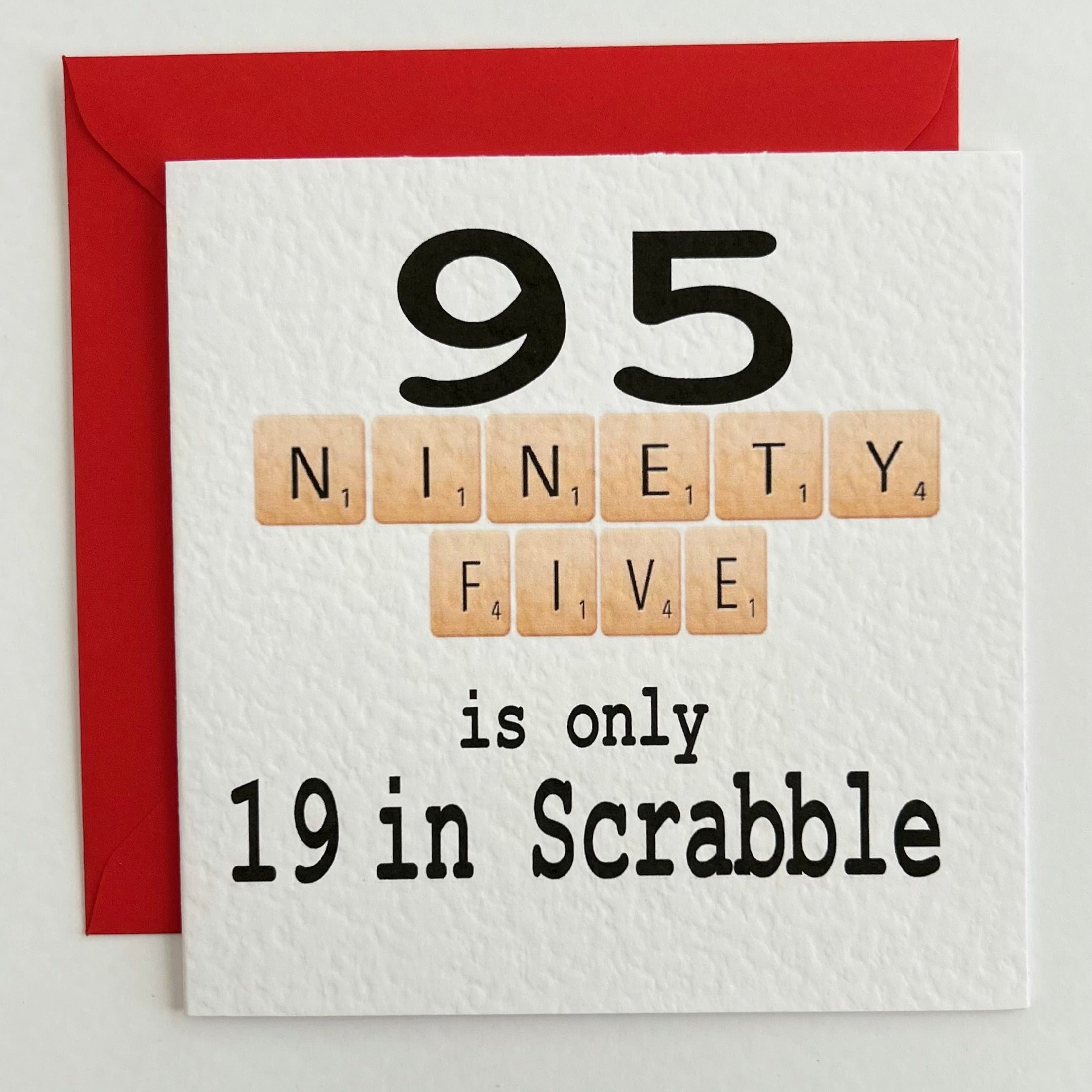 Birthday Scrabble 95
