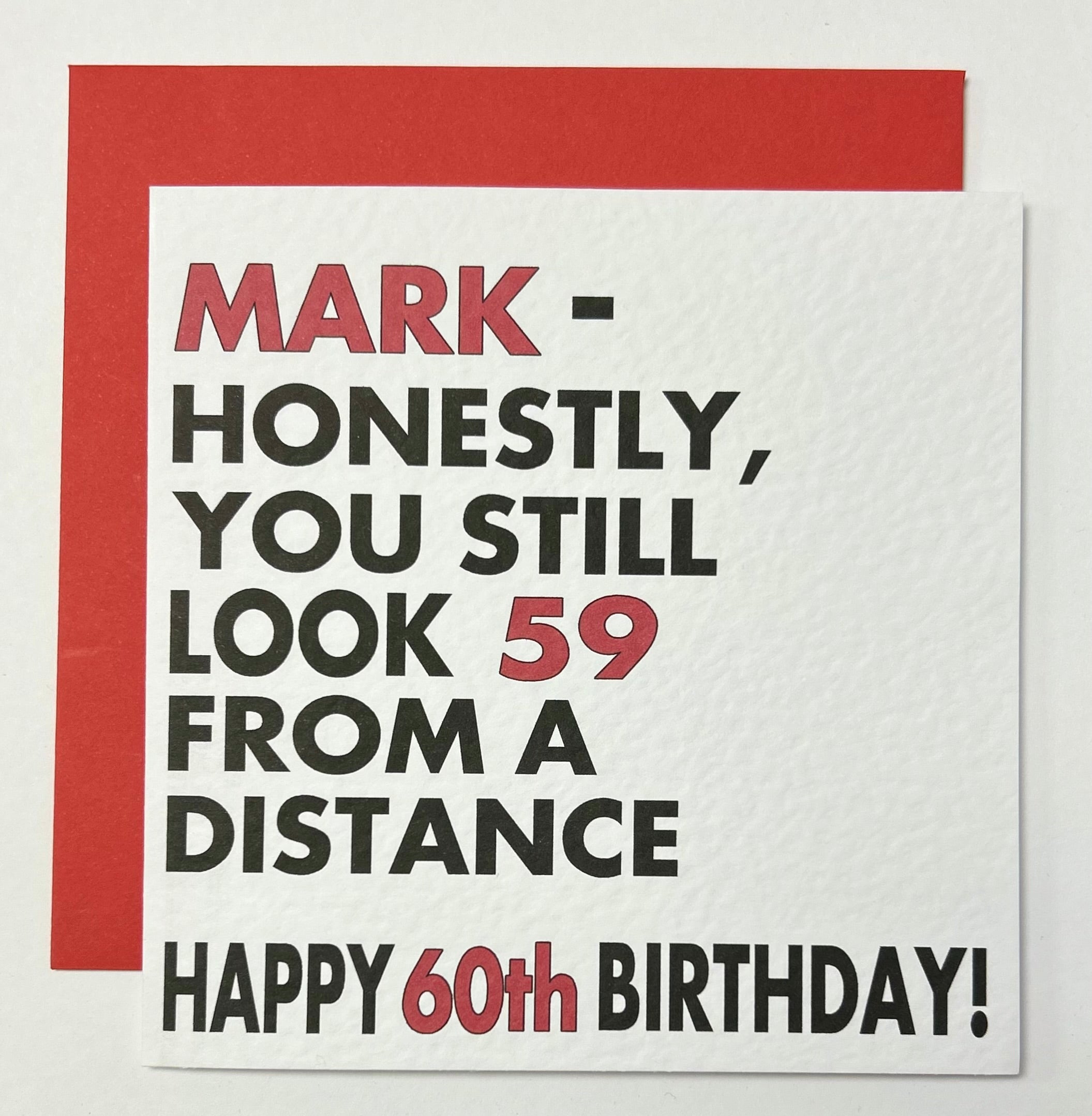 Presonalised [NAME] You Still look [AGE] From a Distance